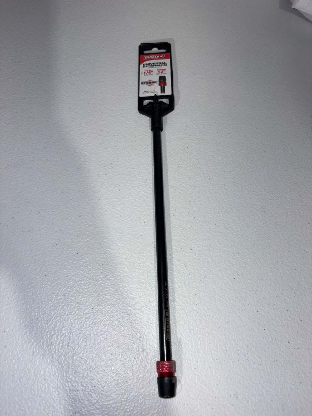 Diablo DXT1020 1/4 inch x 12 inch Impact Strong Universal Extension Bit Holder